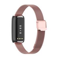 Fitbit Luxe - Milanese bandje met klemsluiting - Rosé goud - thumbnail