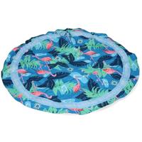 Coolpets tropical premium koelmat flamingo hond Diameter: 65cm - thumbnail
