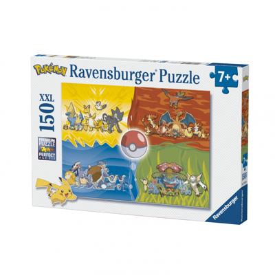 Ravensburger puzzel verschillende soorten pokémon 150 XXL stukjes