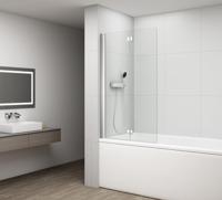 Badwand Draaibaar Sapho Rota 90 cm - thumbnail