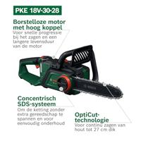 Bosch Home and Garden PKE18V-30-28 Accu-kettingzaag - thumbnail
