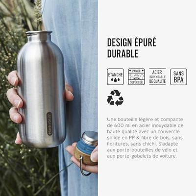 Black+Blum Enkele Wandfles - 0,6Ltr - Oceaan