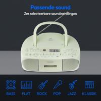 K7 CD Radio - MEDION - FM - 2x3W RMS - Groen - thumbnail