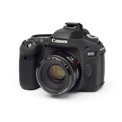 easyCover Body Cover for Canon 80D Black