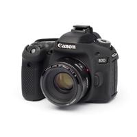 easyCover Body Cover for Canon 80D Black - thumbnail