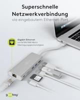 goobay USB-C Multiport Adapter HDMI 4k30Hz + PD 60W - thumbnail