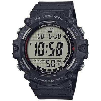CASIO - Sporthorloge - Multifunctioneel - Zwart