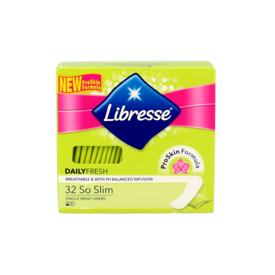 Libresse Dailies Style So Slim Inlegkruisjes Libresse Dailies Style So Slim Inlegkruisjes