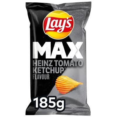 Lay's max heinz tomato ketchup (10x 185gr)