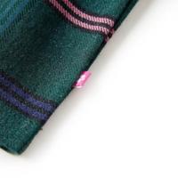 Kinderrok geruit patroon 104 donkergroen - thumbnail