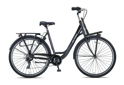 Altec Metro Damesfiets 28 inch 55cm Mat Zwart