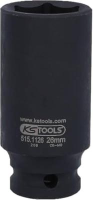 KS Tools 5151126 515.1126 Kracht-dopsleutelinzet 26 mm