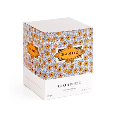 Claus Porto Banho Citron Verbena Scented Candle 270gr