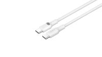 Havit CB6280 - USB Type C naar USB Type C-kabel, 1 m (wit) - thumbnail