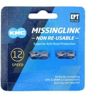 KMC Kettingschakel 12-speed 2 stuks - Zilver - thumbnail