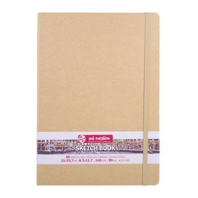 Schetsboek talens art creation 210x300mm kraft | 5 stuks