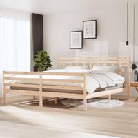 Bedframe massief hout 200x200 cm - thumbnail