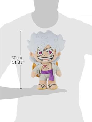 One Piece Plush Figure Luffy Gear 5 Limited 3D Edition 34 cm