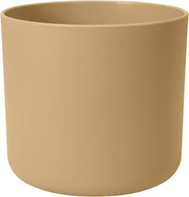 elho bloempot b.for soft rond d14 h13cm Goudkleurig zand