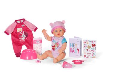 BABY born Emma met onesie + 10 speelfuncties - 43 cm