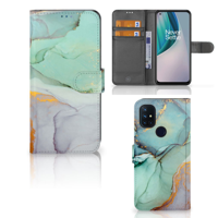 Hoesje voor OnePlus Nord N10 Watercolor Mix | Portemonnee hoesje - thumbnail