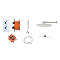 Regendoucheset Best Design Verona M300 Inbouw Met Inbouwbox Chroom - thumbnail