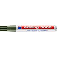 Edding permanent marker 3000 olijfgroen - thumbnail