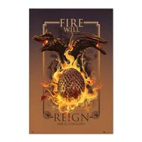 Poster House of the Dragon - Fire Will Reign 61x91,5cm - thumbnail