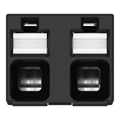 WAGO 2086-3122 Printklem 1.50 mm² Aantal polen 2 Zwart 1 stuk(s)
