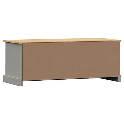 Tv-meubel VIGO 106x40x40 cm massief grenenhout grijs Tv-meubel VIGO 106x40x40 cm massief grenenhout grijs