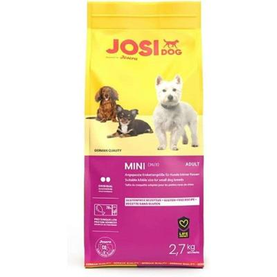 JosiDog Mini (2,7 kg) | Hondenvoer voor kleine rassen | Premium droogvoer voor volwassen honden | Powered by Josera | 1 stuk verpakt