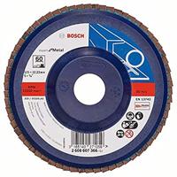 Bosch Accessories 2608607366 X551 Lamellenschijf Diameter 125 mm Boordiameter 22.33 mm Korrelgrootte (num) 60 Staal 1 stuk(s) - thumbnail