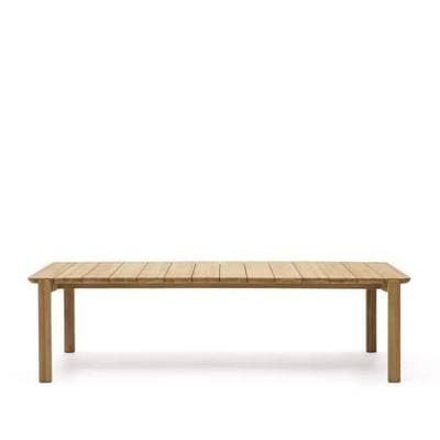 Kave Home Eettafel 'Icaro' Teakhout, 220 x 102cm Kave Home Eettafel 'Icaro' Teakhout, 220 x 102cm