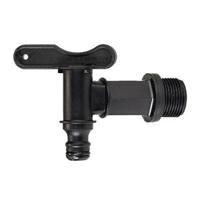 Harcostar Regenton kraan zwart - thumbnail