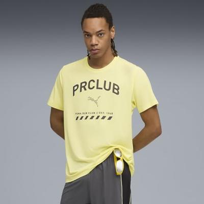 Puma Run Club Graphic Mesh T-Shirt Heren