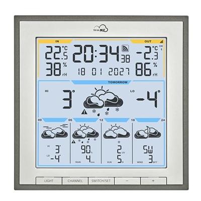 TFA Dostmann TFA.me ID-08 35.8105.10 WiFi-weerstation Verwachting voor 5 dagen Aantal sensoren max.: 50