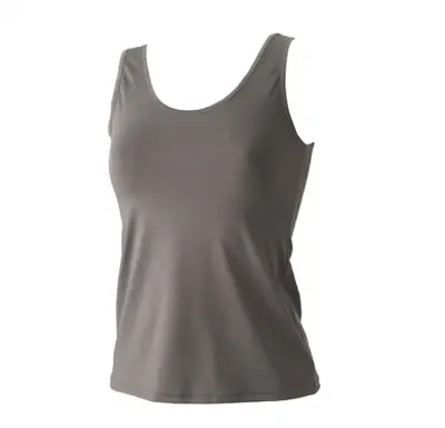 Dames hemd microfiber 7591 - Polyamide dames onderhemd - Naadloos Singlet