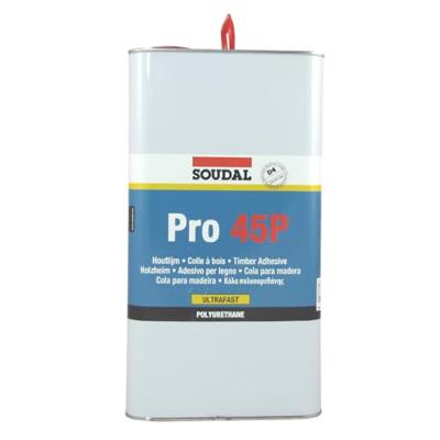 Soudal Snelle PU Houtlijm PRO45P | 5 kg - 108902 Soudal Snelle PU Houtlijm PRO45P | 5 kg - 108902