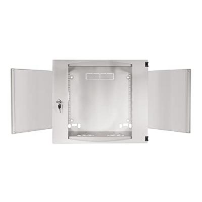 LogiLink W06F64G 19inch-wandkast (b x h x d) 540 x 330 x 450 mm 6 HE Grijs (RAL 7035) LogiLink W06F64G 19inch-wandkast (b x h x d) 540 x 330 x 450 mm 6 HE Grijs (RAL 7035)