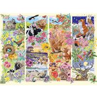 Through the Seasons Puzzel 1000 Stukjes - thumbnail