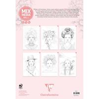 Kleurboek clairefontaine odelia a4 vrouwen - thumbnail