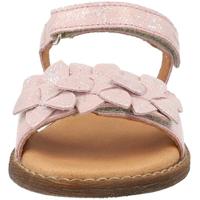 Leren sandalen voor meisjes LORE FLOWERS FRODDO rouge - thumbnail