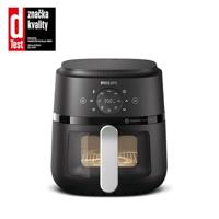 Luchtfriteuse Philips NA221/00 1500 W 4,2 L Zwart/Zilverkleurig - thumbnail