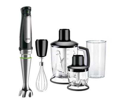 Braun MQ 7045X Staafmixer 1000 W Zwart - thumbnail