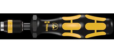 Wera 7450 ESD Kraftform Instelbare Momentschroevendraaier met standaardinstellingen met Rapidaptor Snelwisselhouder, 1/4 duim, 0,1 - 0,34 Nm - 1