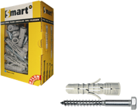 Pgb-Europe smart | plug nylon + din 571 ø 10x100 nzn | 10 st - sm0pzsn0114100100e - thumbnail