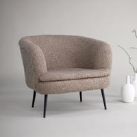 Nohr Fauteuil 'Aarti' Teddy, kleur Beige - thumbnail