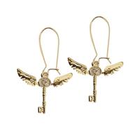 Harry Potter Earrings Winged Keys - thumbnail