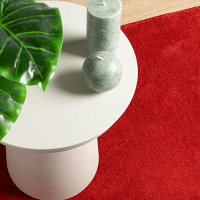 VidaXL Vloerkleed oviedo laagpolig 140x200 cm rood