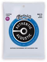 Martin Strings M175 Acoustic Bronze Custom Light snarenset - thumbnail